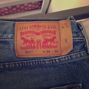 Levi’s 501 size 34/30.
